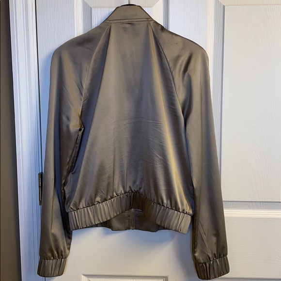 Satin bomber jacket - Picture 2 of 5